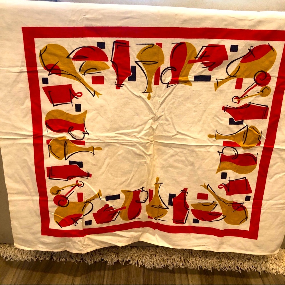 Antique Startex Kitchen Towel 27 x 31